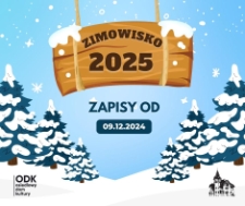 Zimowisko 2025 - plakat [Dokument życia społecznego]