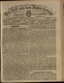 Der Bote aus dem Riesen-Gebirge : Zeitung für alle Stände, R. 108, 1920, nr 245