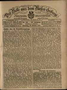 Der Bote aus dem Riesen-Gebirge : Zeitung für alle Stände, R. 108, 1920, nr 249