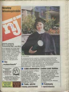 Nowiny Jeleniog&oacute;rskie : tygodnik społeczny, [R. 36], 1993, nr 42 (1745!)