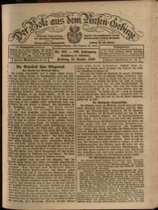 Der Bote aus dem Riesen-Gebirge : Zeitung für alle Stände, R. 108, 1920, nr 287