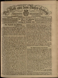 Der Bote aus dem Riesen-Gebirge : Zeitung für alle Stände, R. 108, 1920, nr 293