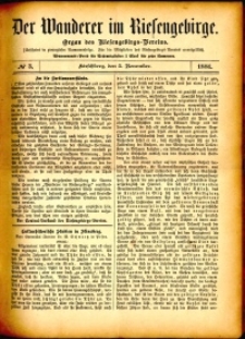 Der Wanderer im Riesengebirge, 1881, nr 3