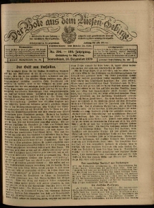 Der Bote aus dem Riesen-Gebirge : Zeitung für alle Stände, R. 108, 1920, nr 294