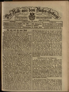 Der Bote aus dem Riesen-Gebirge : Zeitung f&uuml;r alle St&auml;nde, R. 108, 1920, nr 298