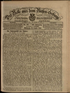 Der Bote aus dem Riesen-Gebirge : Zeitung für alle Stände, R. 108, 1920, nr 302