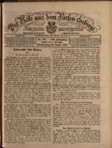 Der Bote aus dem Riesen-Gebirge : Zeitung für alle Stände, R. 108, 1920, nr 303