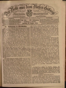 Der Bote aus dem Riesen-Gebirge : Zeitung für alle Stände, R. 108, 1920, nr 304