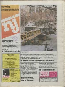 Nowiny Jeleniog&oacute;rskie : tygodnik społeczny, [R. 36], 1993, nr 48 (1751!)