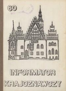 Informator Krajoznawczy, 1991, nr 60