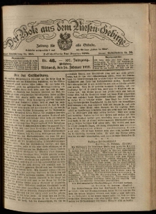 Der Bote aus dem Riesen-Gebirge : Zeitung f&uuml;r alle St&auml;nde, R. 107, 1919, nr 48