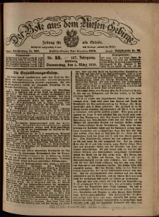 Der Bote aus dem Riesen-Gebirge : Zeitung für alle Stände, R. 107, 1919, nr 55