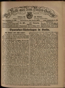 Der Bote aus dem Riesen-Gebirge : Zeitung für alle Stände, R. 107, 1919, nr 57