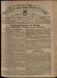 Der Bote aus dem Riesen-Gebirge : Zeitung für alle Stände, R. 107, 1919, nr 59