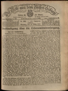 Der Bote aus dem Riesen-Gebirge : Zeitung für alle Stände, R. 107, 1919, nr 64