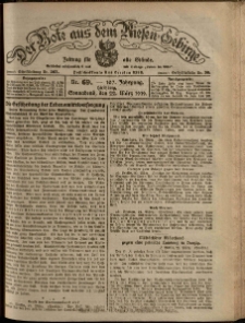 Der Bote aus dem Riesen-Gebirge : Zeitung für alle Stände, R. 107, 1919, nr 69