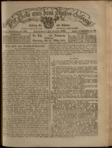 Der Bote aus dem Riesen-Gebirge : Zeitung für alle Stände, R. 107, 1919, nr 70