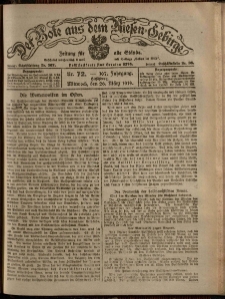 Der Bote aus dem Riesen-Gebirge : Zeitung für alle Stände, R. 107, 1919, nr 72