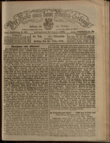 Der Bote aus dem Riesen-Gebirge : Zeitung f&uuml;r alle St&auml;nde, R. 107, 1919, nr 74