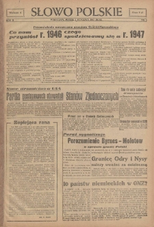 Słowo Polskie, 1947, nr 2 [3.01]