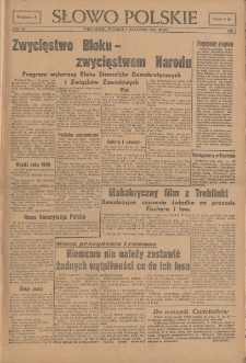 Słowo Polskie, 1947, nr 5 [7.01]