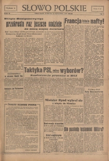 Słowo Polskie, 1947, nr 9 [11.01]