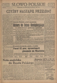 Słowo Polskie, 1947, nr 18 [20.01]