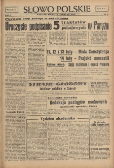 Słowo Polskie, 1947, nr 40 [11.02]