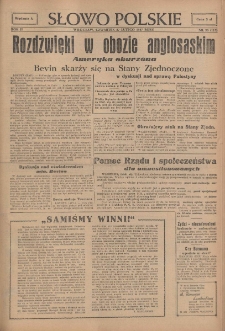 Słowo Polskie, 1947, nr 56 (115) [27.02]