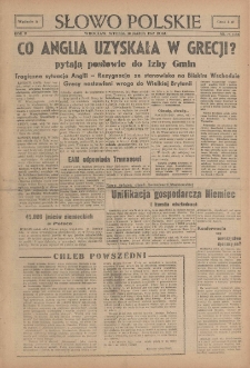 Słowo Polskie, 1947, nr 75 (134) [18.03]