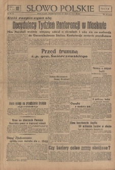 Słowo Polskie, 1947, nr 88 (147) [31.03]