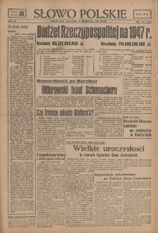 Słowo Polskie, 1947, nr 101 (160) [15.04]