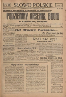 Słowo Polskie, 1947, nr 109 (167) [22.04]