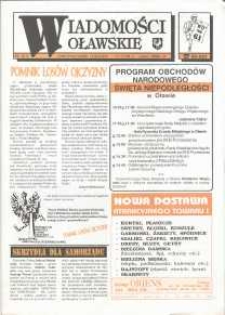 Wiadomości Oławskie, 1993, nr 22 (61)