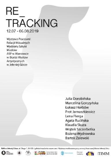 Re_Tracking - plakat [Dokumenty życia społecznego]