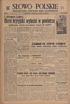 Słowo Polskie, 1947, nr 201 (257) [24.07]