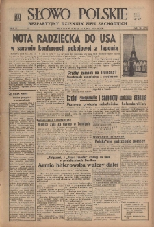 Słowo Polskie, 1947, nr 202 (258) [25.07]