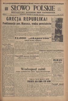 Słowo Polskie : bezpartyjny dziennik ziem zachodnich, 1947, nr 225 (281) [17.08]
