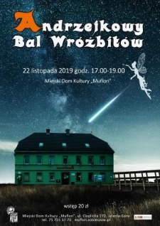 Andrzejkowy Bal Wróżbitów - plakat [Dokument życia społecznego]