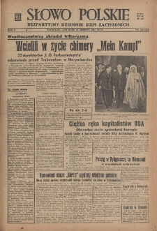 Słowo Polskie, 1947, nr 236 (292) [28.08]