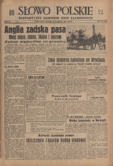 Słowo Polskie : bezpartyjny dziennik ziem zachodnich, 1947, nr 237 (293) [29.08]