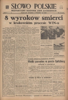 Słowo Polskie, 1947, nr 250 (306) [11.09]