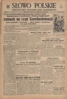 Słowo Polskie : bezpartyjny dziennik ziem zachodnich, 1947, nr 255 (311) [16.09]