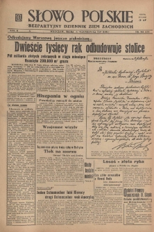 Słowo Polskie, 1947, nr 284 (339) [15.10]