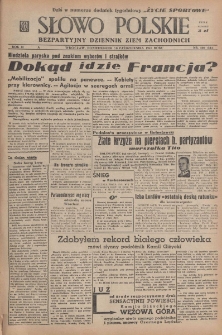 Słowo Polskie : bezpartyjny dziennik ziem zachodnich, 1947, nr 289 (344) [20.10]