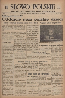 Słowo Polskie : bezpartyjny dziennik ziem zachodnich, 1947, nr 310 (365) [11.11]