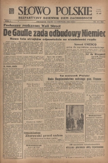 Słowo Polskie, 1947, nr 313 (368) [14.11]