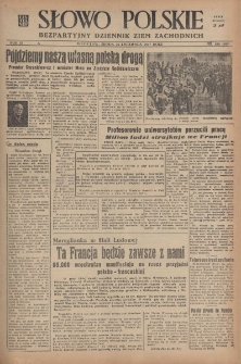 Słowo Polskie : bezpartyjny dziennik ziem zachodnich, 1947, nr 325 (380) [26.11]