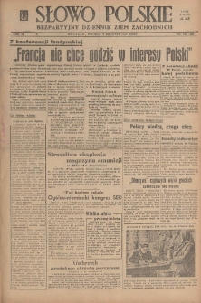 Słowo Polskie : bezpartyjny dziennik ziem zachodnich, 1947, nr 331 (386) [2.12]