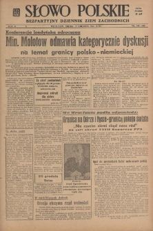 Słowo Polskie, 1947, nr 345 (400) [17.12]